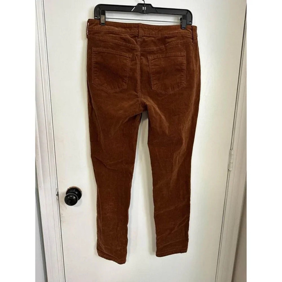 Corduroy brown neutral women’s pants Sonoma Size 12 #0439 - Picture 6 of 8